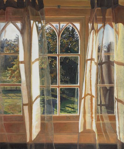 The yellow window, 2013 by Helen White